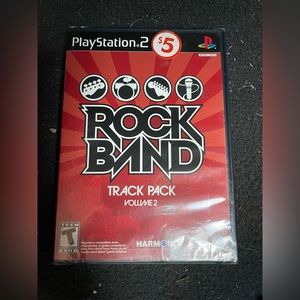 Rock Band Track Pack Vol. 2 (Sony PlayStation 2, 2008) Sealed